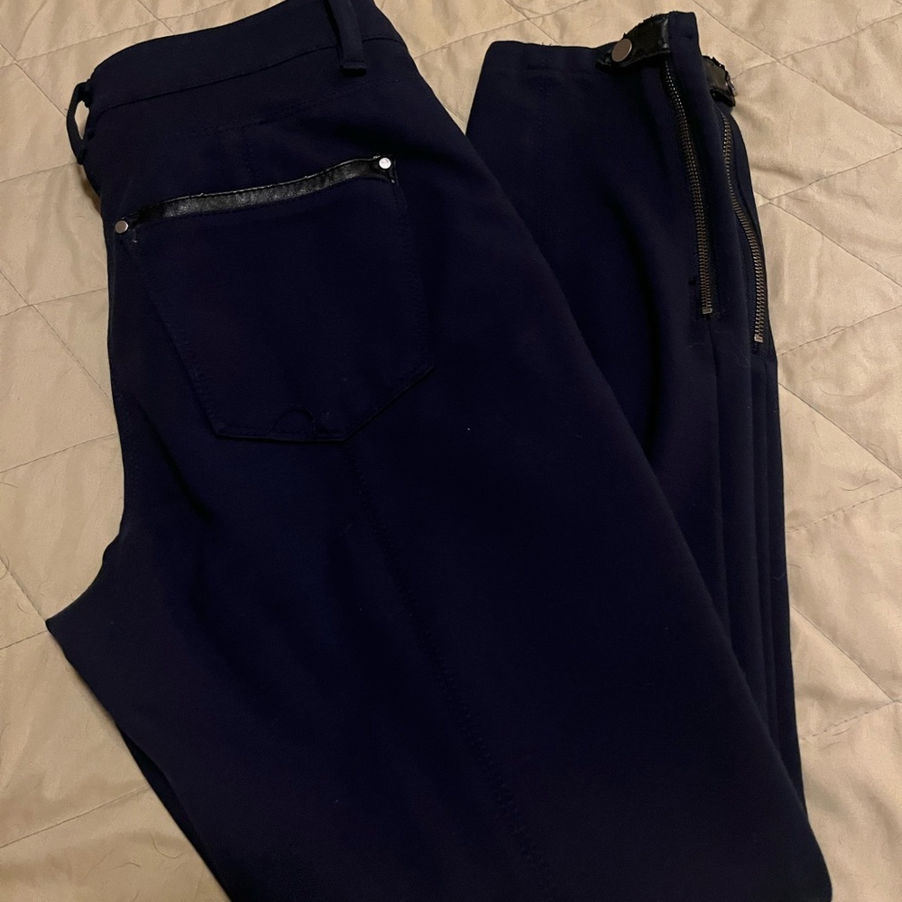 White House Black Market Men's Dark Blue Dress Pants